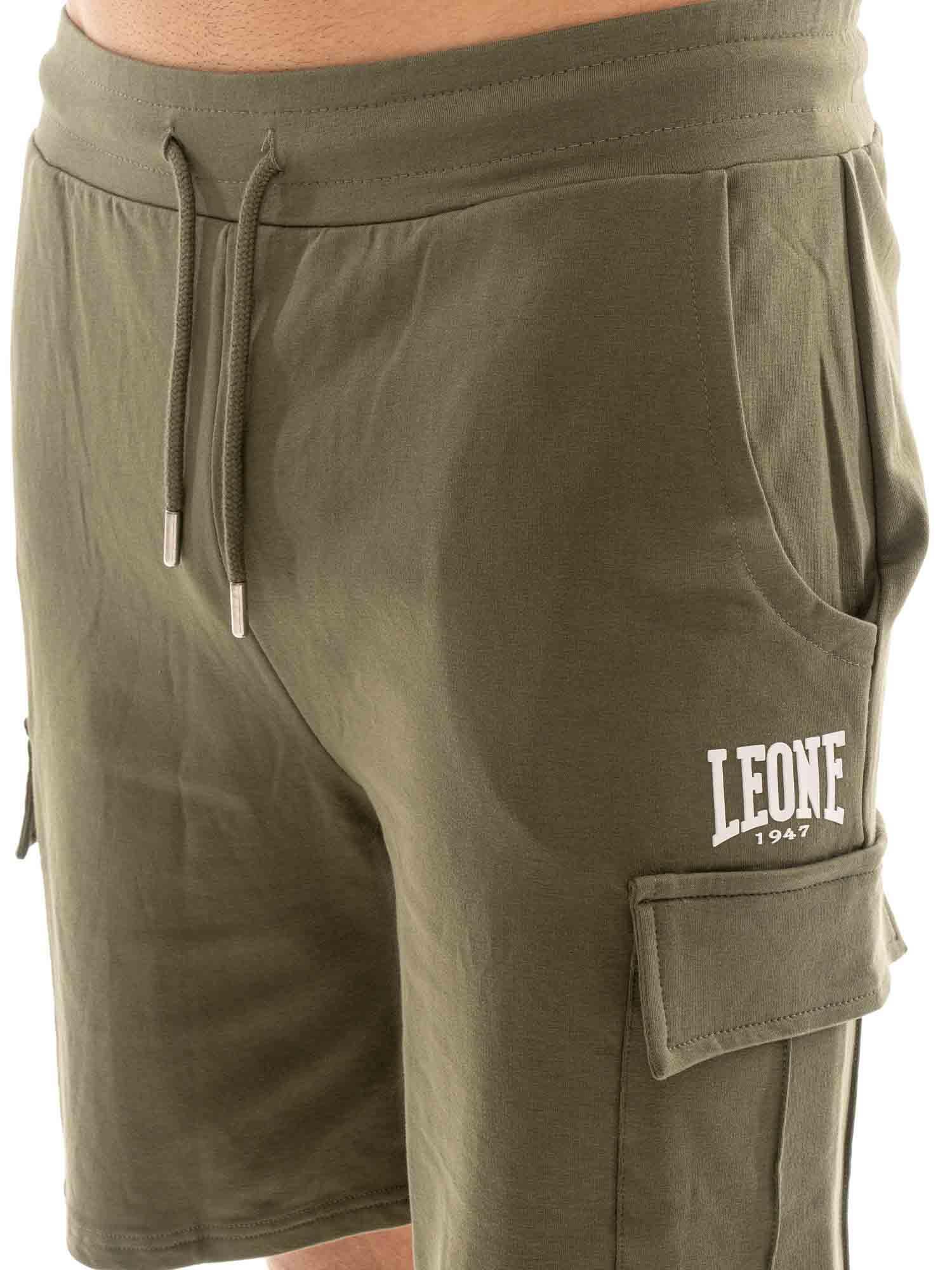 Pantalones cortos cargo para hombre Leone Easy Stretch Twill 3/5