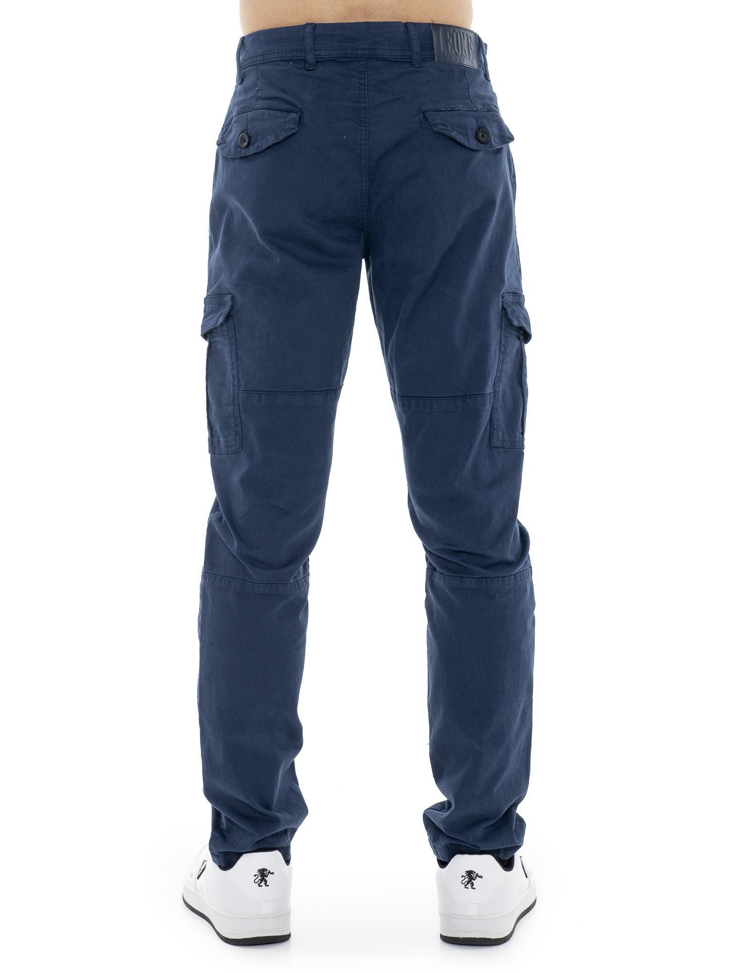 Chándal de hombre Leone HJ de algodón no perchado con cuello y cremallera 4/5