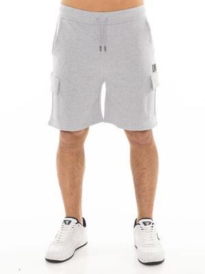 Leone easy stretch twill cargo shorts voor heren