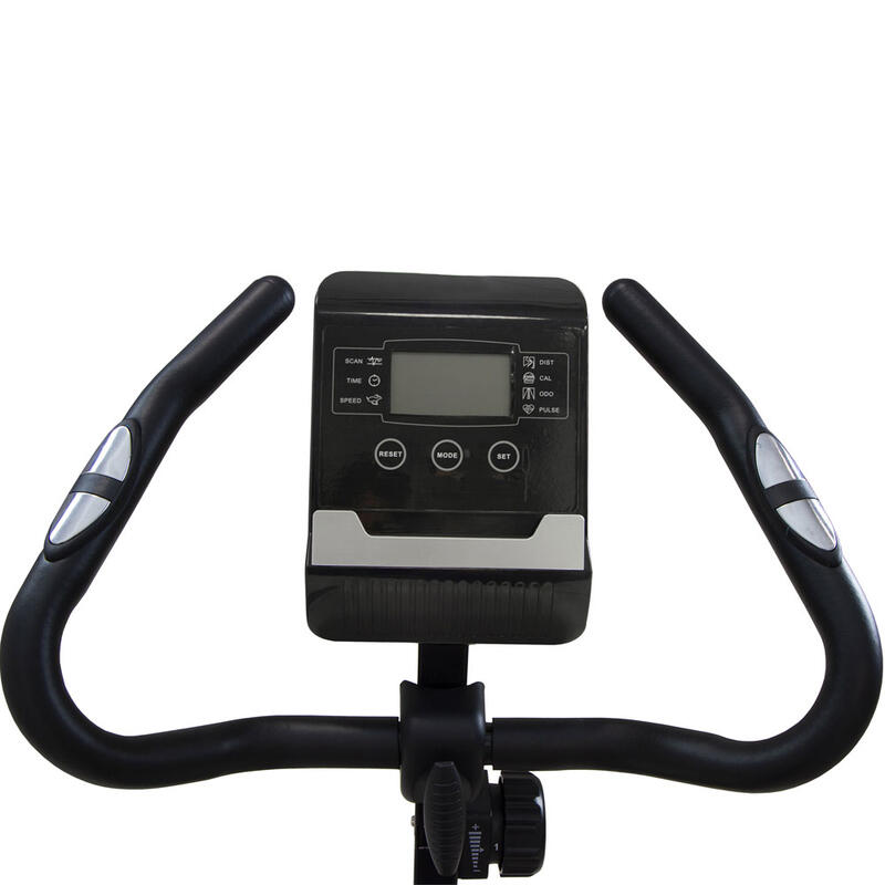 Vélo d'appartement noir EVO B3000 YH3000H + Support pour tablette/smartphone