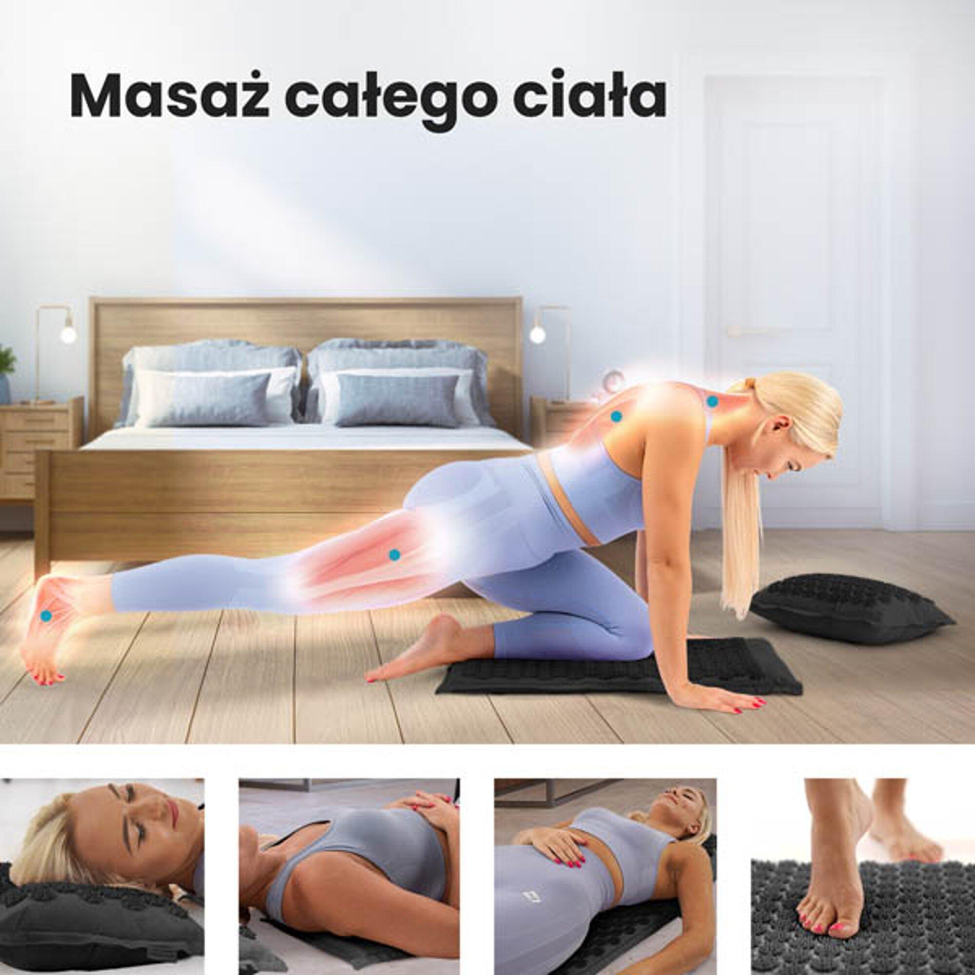 Conjunto de acupresión de lino con bolsa negra HOP SPORT 3/7