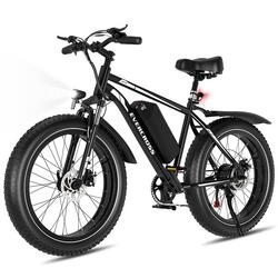 VTT Vélo Électrique 26”- 748Wh Batterie amovible -7 Vitesses- 250W- APP-EK15S