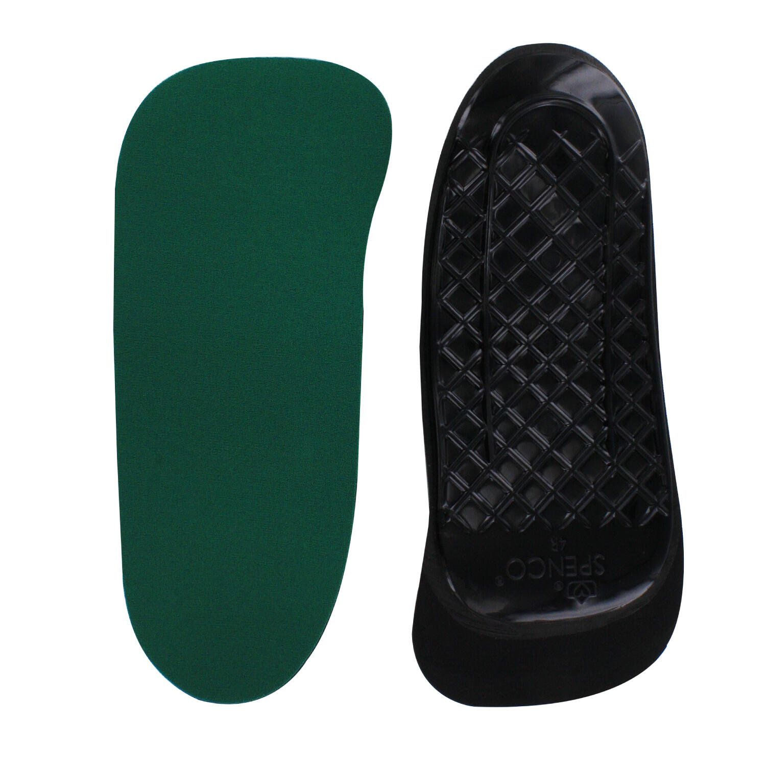 Spenco - Semelle Orthopédique Pour Voûte Plantaire Longueur 3/4, Spenco Rx - Semelles - Noir|vert - 42/44 - Decathlon