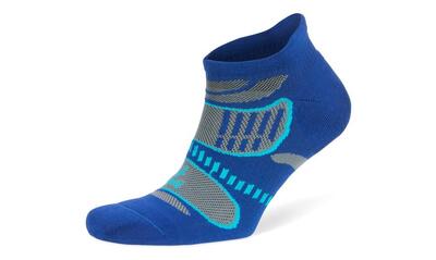 Premium balega ultralight no show sportsok - cobalt / light grey