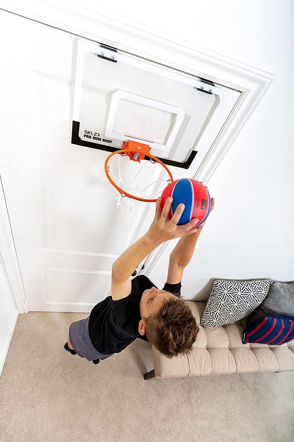 SKLZ Pro Mini Hoop Swish Ballon En Mousse - Rouge / Bleu 2/5