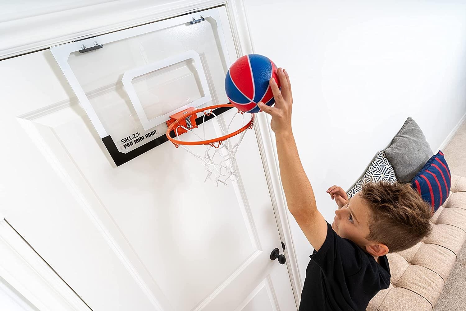 SKLZ Pro Mini Hoop Swish Ballon En Mousse - Rouge / Bleu 3/5