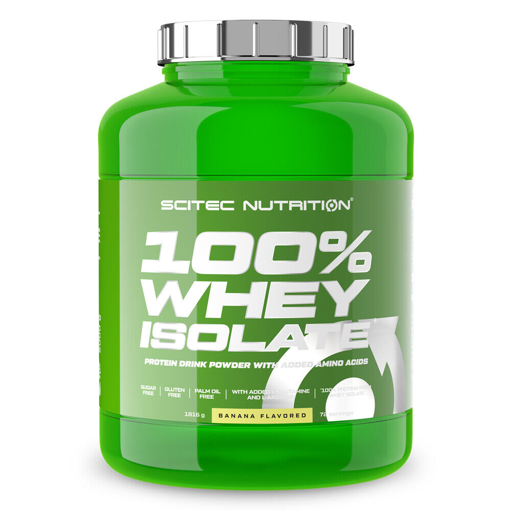 Scitec Nutrition - Whey Isolate - 100% Whey Isolate - Banane - Isolat De Whey - Taille Unique - Decathlon