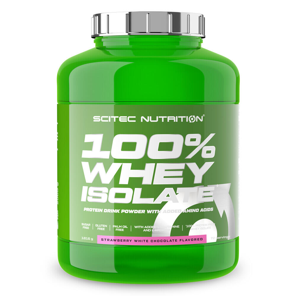 100% Whey Isolate - 1816g Strawberry Scitec Nutrition