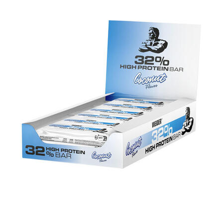 Weider 32% Protein Bar (12x60g) Coconut - Riegel - Protein-Riegel