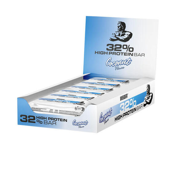 12 x Weider 32% Protein Bar 60 g Riegel | KOKOS