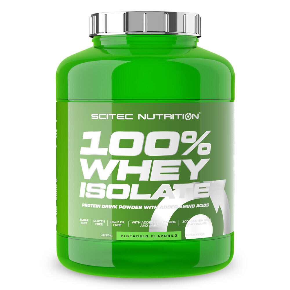SCITEC NUTRITION 100% whey isolate - 1816g Pistache da Scitec Nutrition