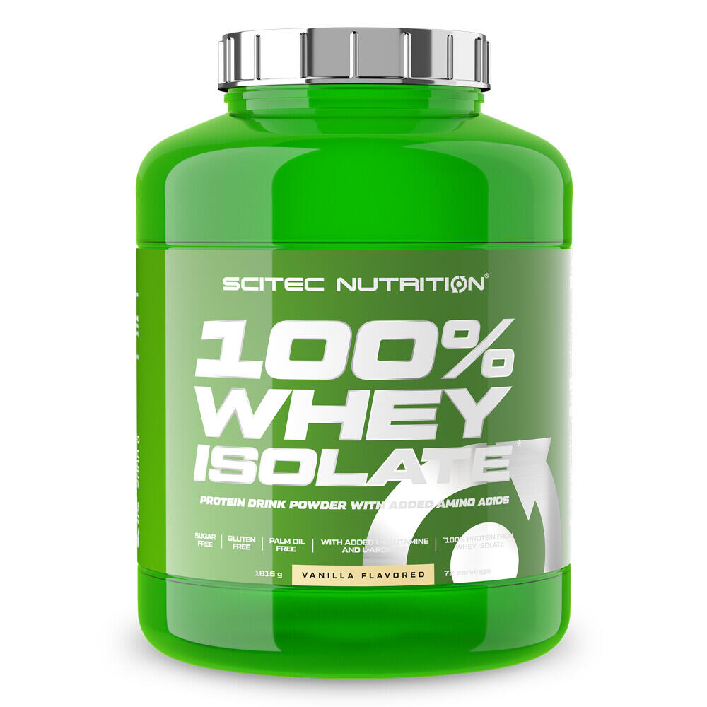 SCITEC NUTRITION 100% whey isolate - 1816g Baunilha da Scitec Nutrition
