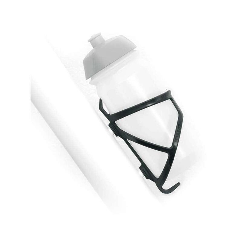 Suport bidon SKS Dual Carbon negru mat cu detalii lucioase