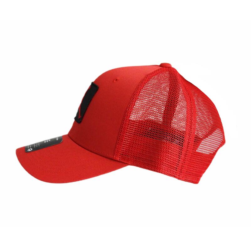 Czapka z daszkiem Air Jordan Rise Structured Jumpman Red Trucker FZ0774-687