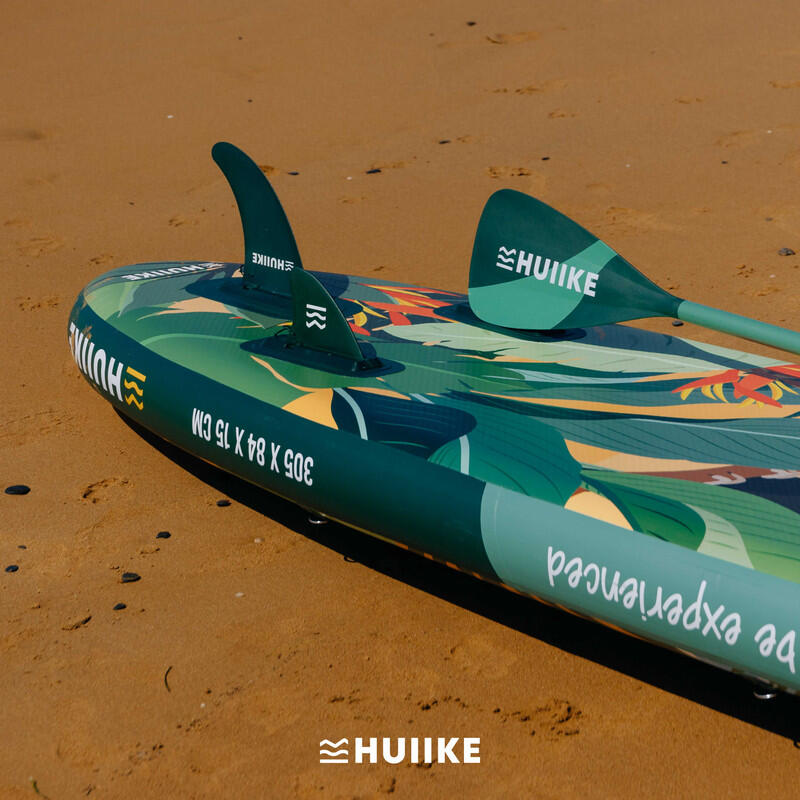 Vin voor Sup 3 St. Veiligheidswig, HUIIKE, Groen, Verwijderbaar, Stabiliteit 7/7