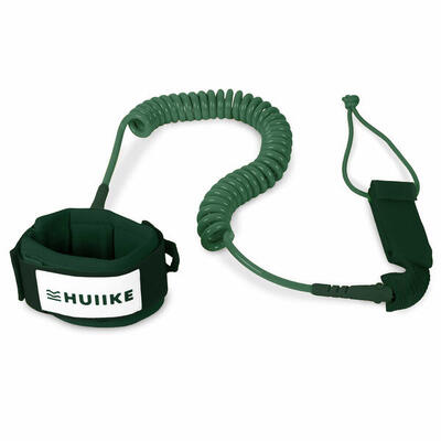 Leash Sup Spirale Regolabile. HUIIKE. Verde Lime. Standard. Imbottito