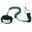Leash para Prancha De SUP e Surf Ajustável Espiral, HUIIKE, Verde, Padrão