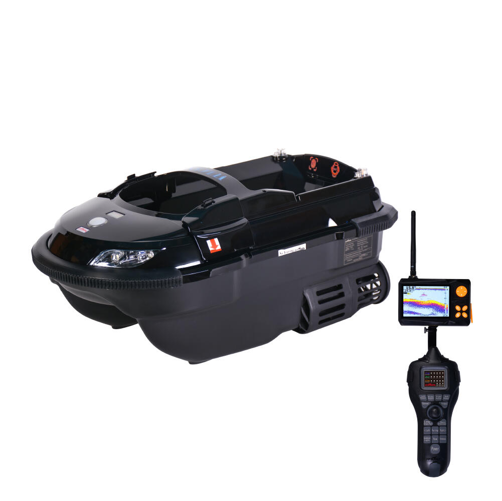 Bateau amorceur Vulcan Sonar V2 noir 1/7