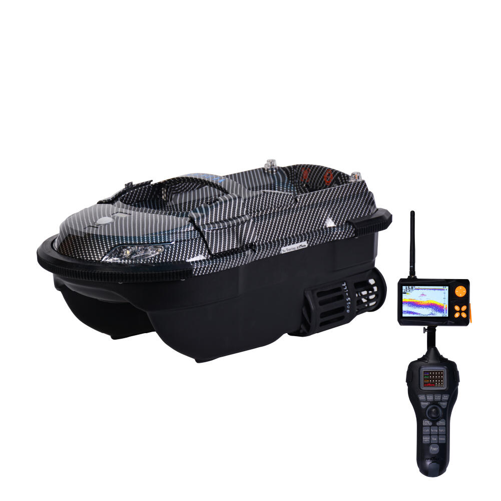 Bateau amorceur Vulcan Sonar V2 carbone 1/7