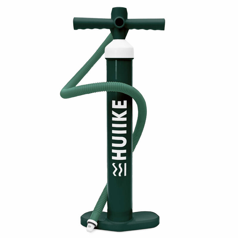 Manual Sup Pump with Double Action, HUIIKE, Green, 15 PSI, Stable
