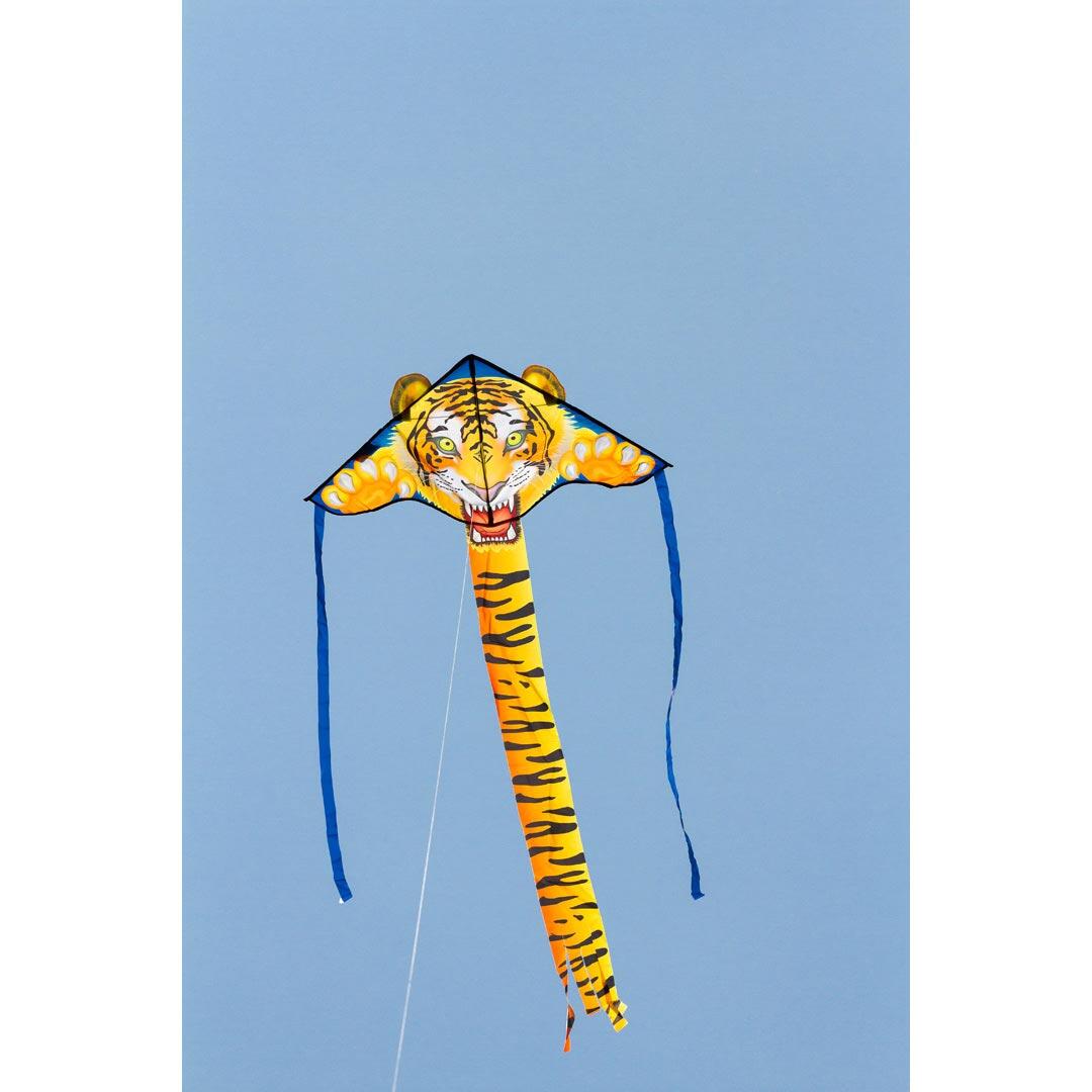 Papagaio para crianças HQ Simple Flyer 85 Tiger 102133 Laranja 85 x 42 cm 5/5