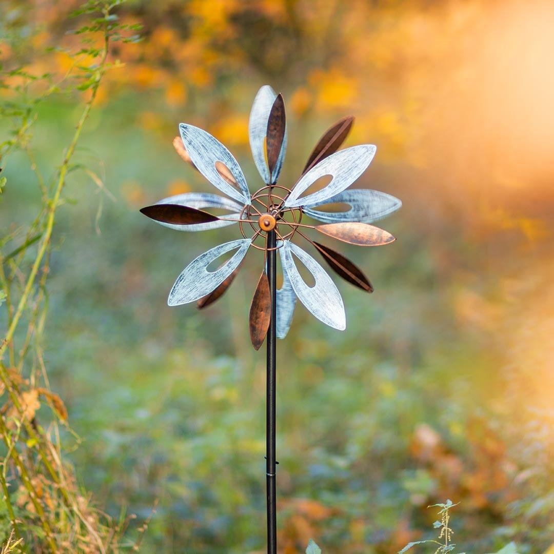 Metalen windwijzer Icare Distribution Flower Duett 6/7