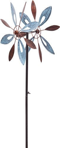 Metalen windwijzer Icare Distribution Flower Duett 1/7