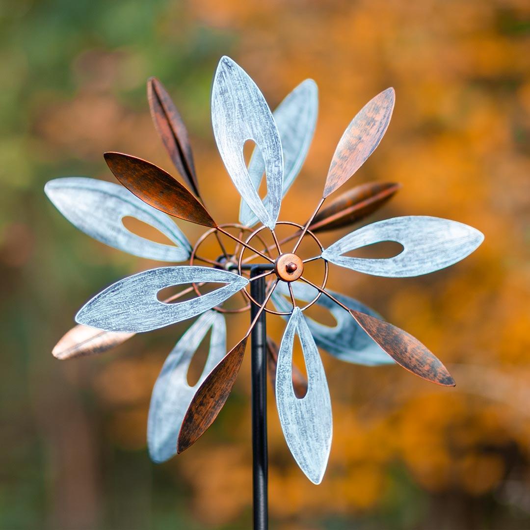 Metalen windwijzer Icare Distribution Flower Duett 5/7