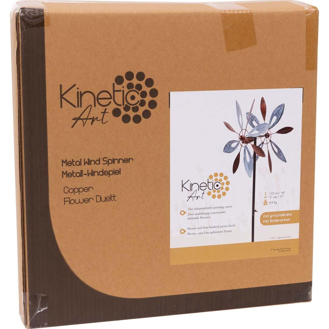 Metalen windwijzer Icare Distribution Flower Duett 2/7