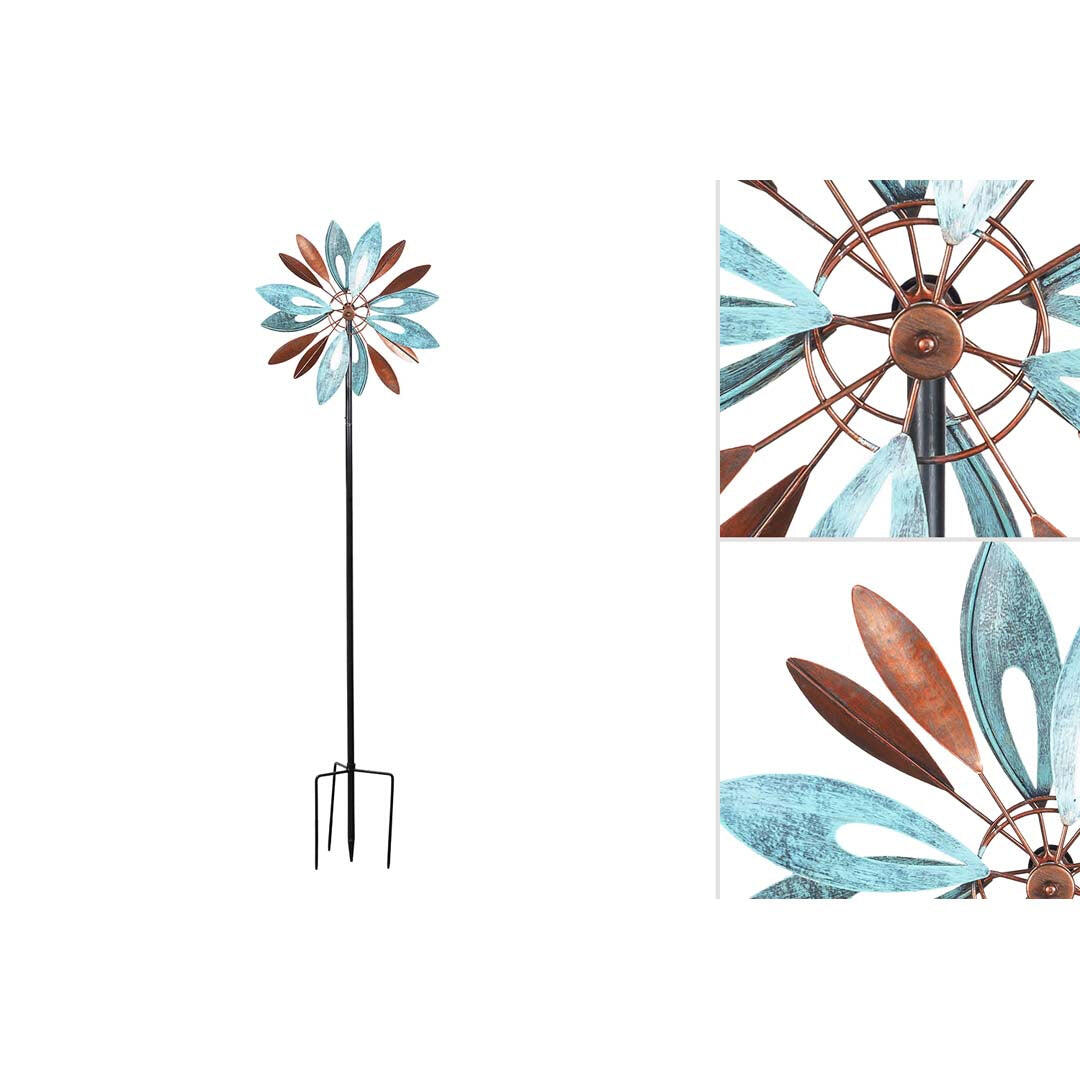 Metalen windwijzer Icare Distribution Flower Duett 3/7