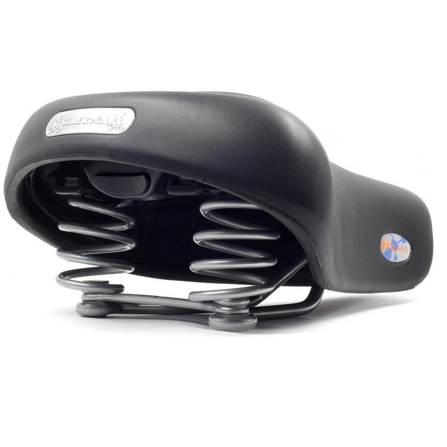 Bequemer Selleroyal Selle Sattel Holland Gel Schwarz 4/4