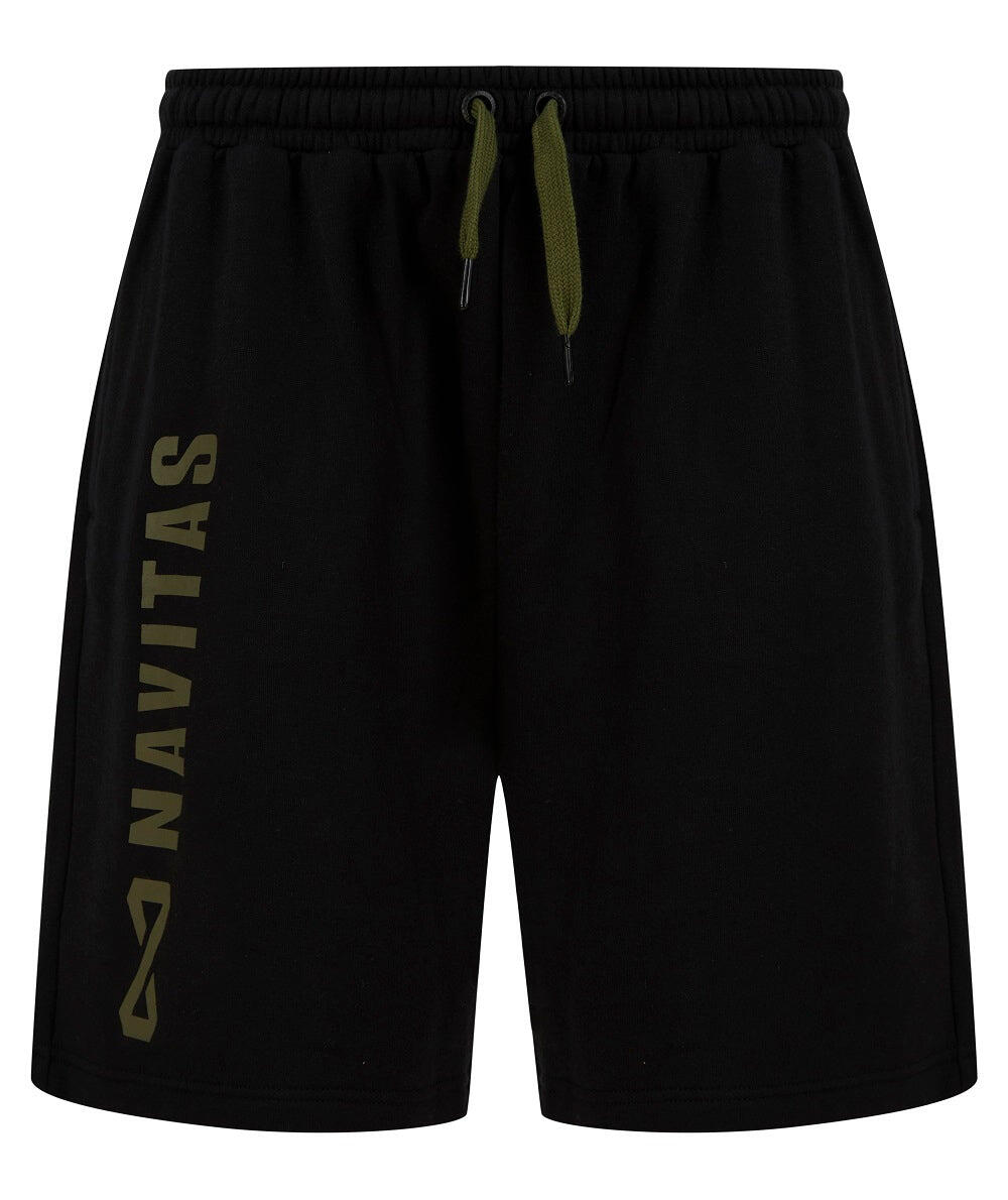 NAVITAS Core Black Jogger Shorts