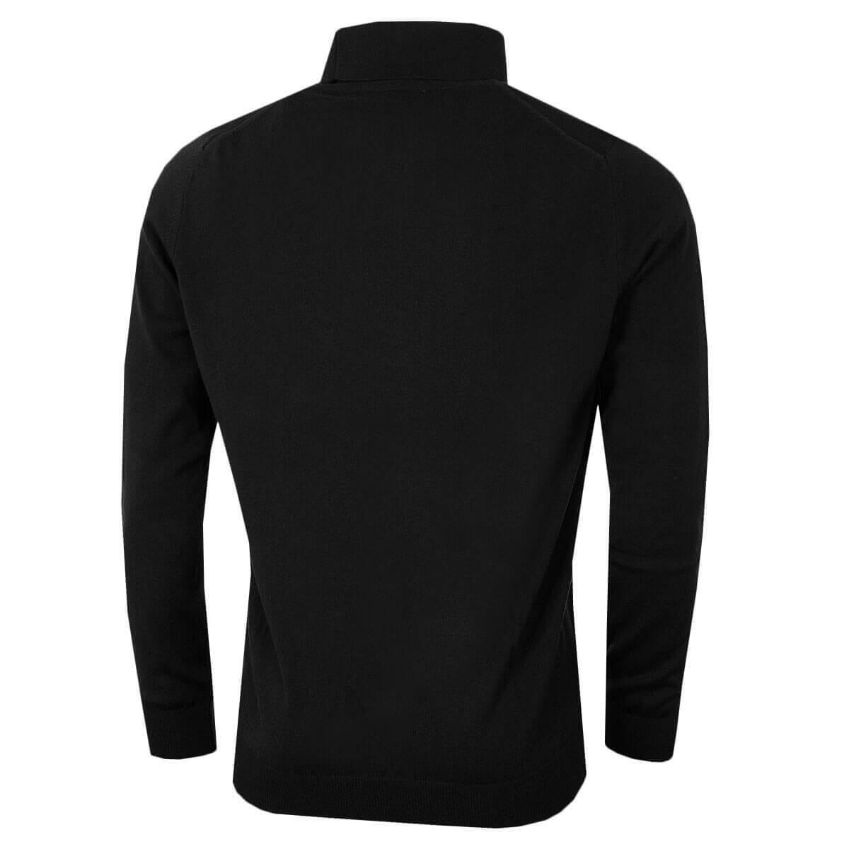 Calvin Klein Mens Roll Neck Sweater - Black - XL 2/6