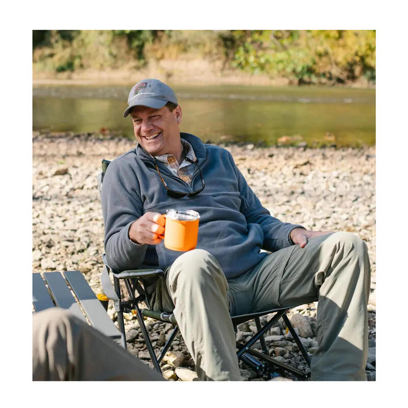 Krzesełko GCI Outdoor Kickback Rocker™ - heathered loden