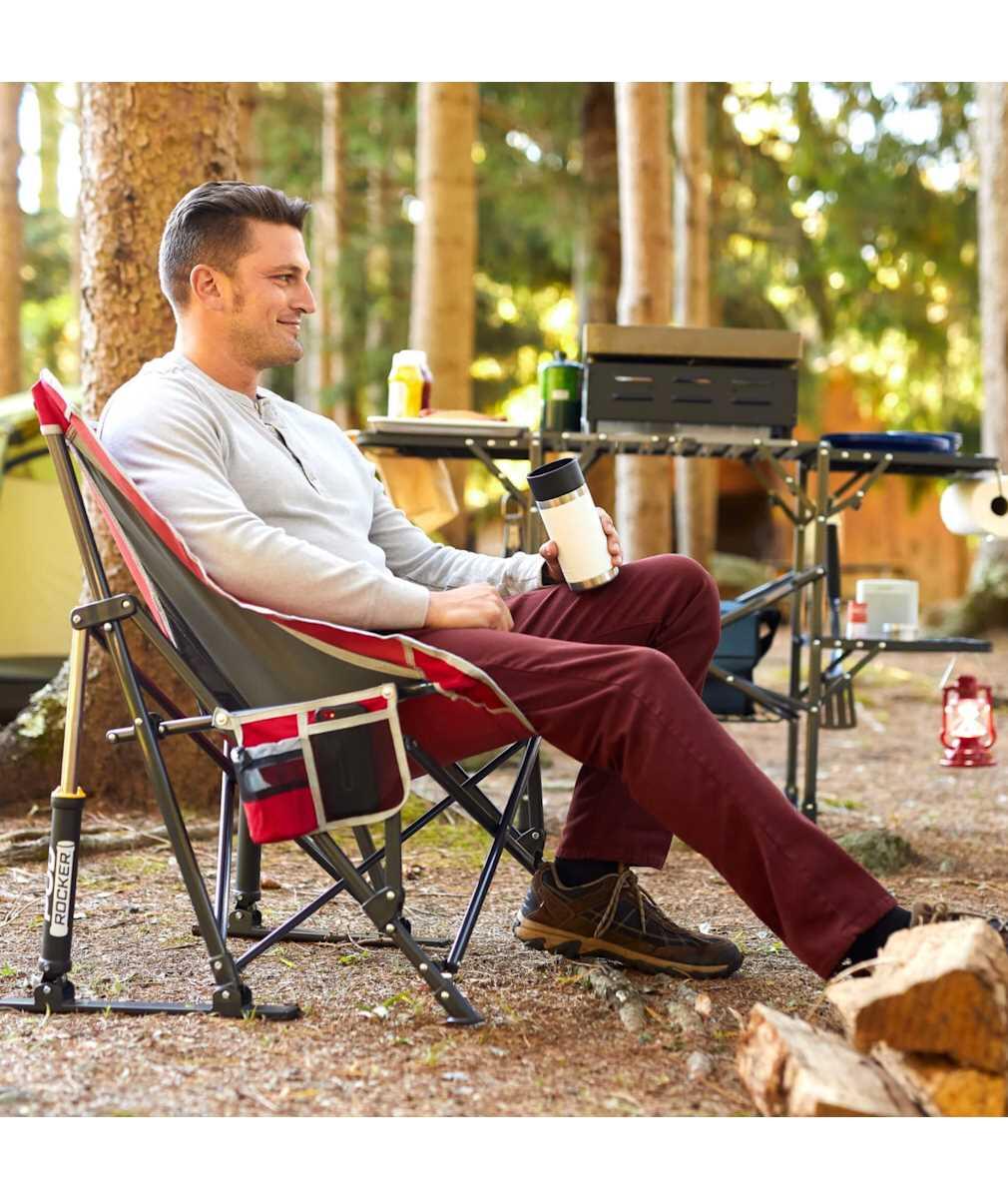 Krzesełko GCI Outdoor Pod Rocker™ - red 5/7