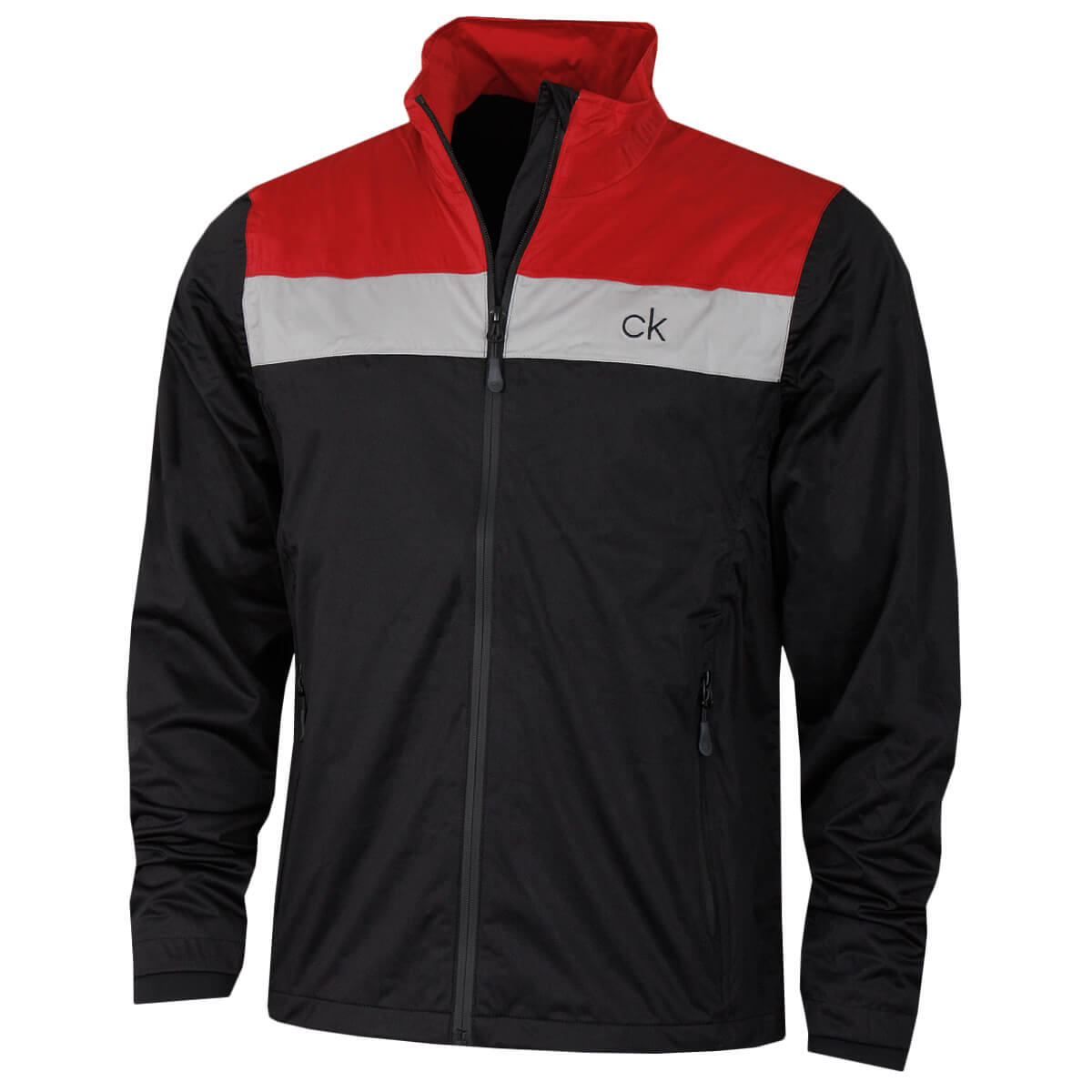 Calvin Klein Mens Waterproof Suit - Black/Red - L 3/7