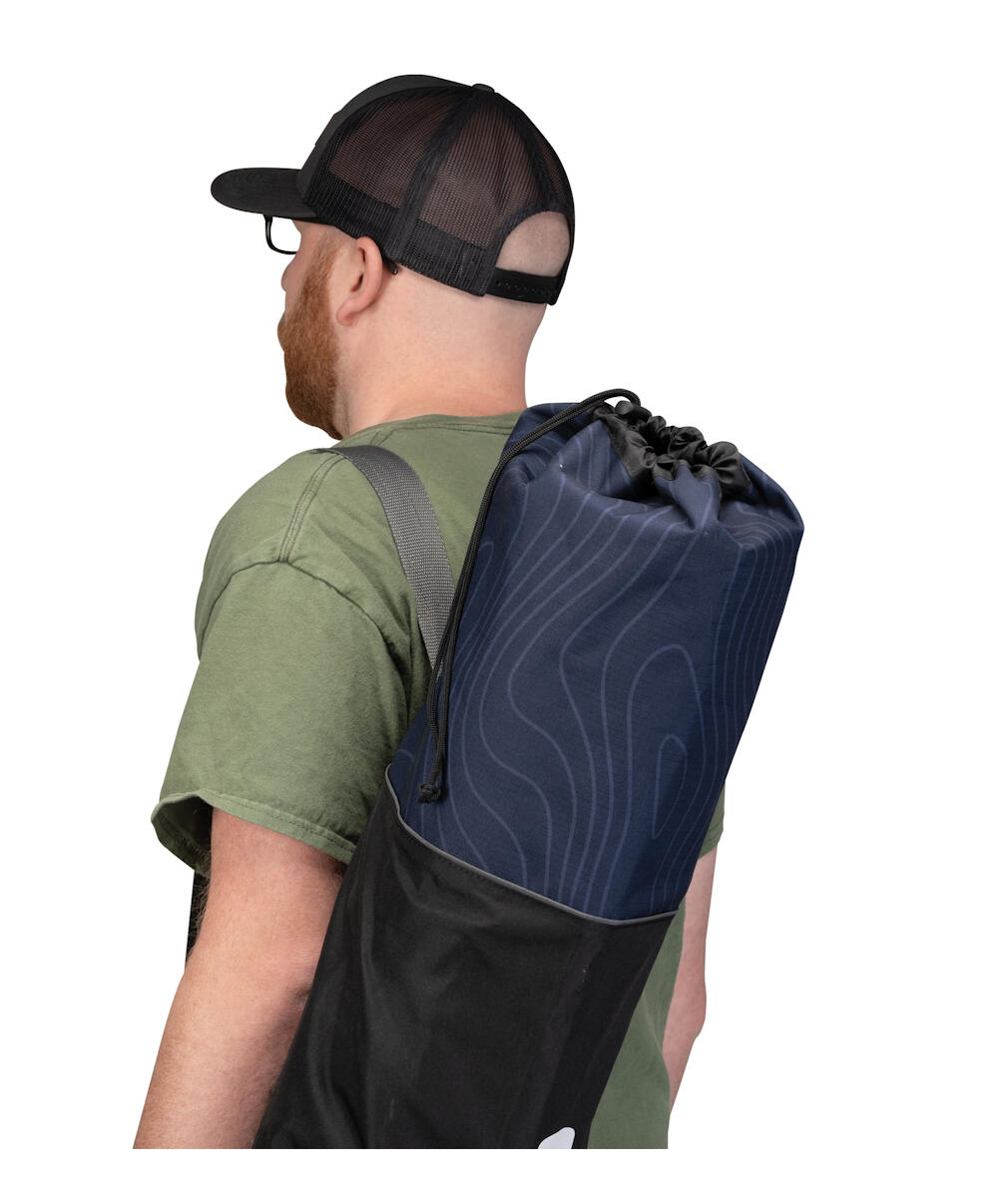 Krzesło GCI Outdoor RoadTrip Rocker™ - navy topo 4/4