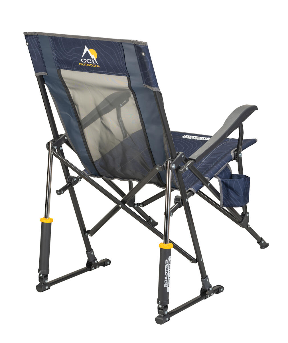 Krzesło GCI Outdoor RoadTrip Rocker™ - navy topo 2/4