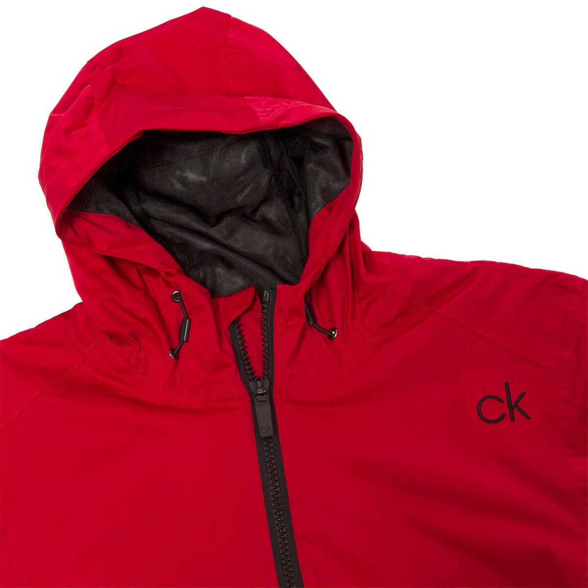 Calvin Klein Mens Hooded Jacket - Red - S 3/3