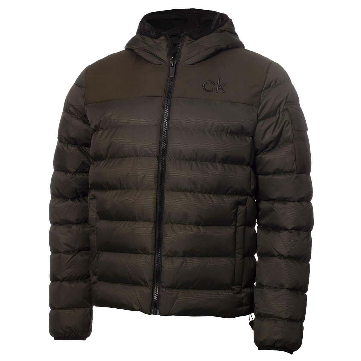 CALVIN KLEIN Calvin Klein Mens Lassen Jacket - Olive Green - XL