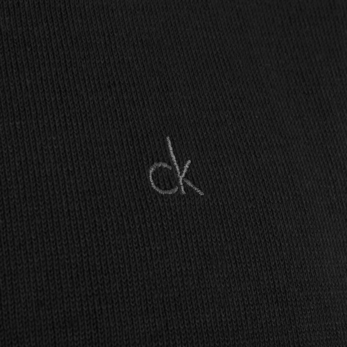 Calvin Klein Golf Mens CK 1/4 Zip Sleeveless Sweater Vest - Black - M 3/6