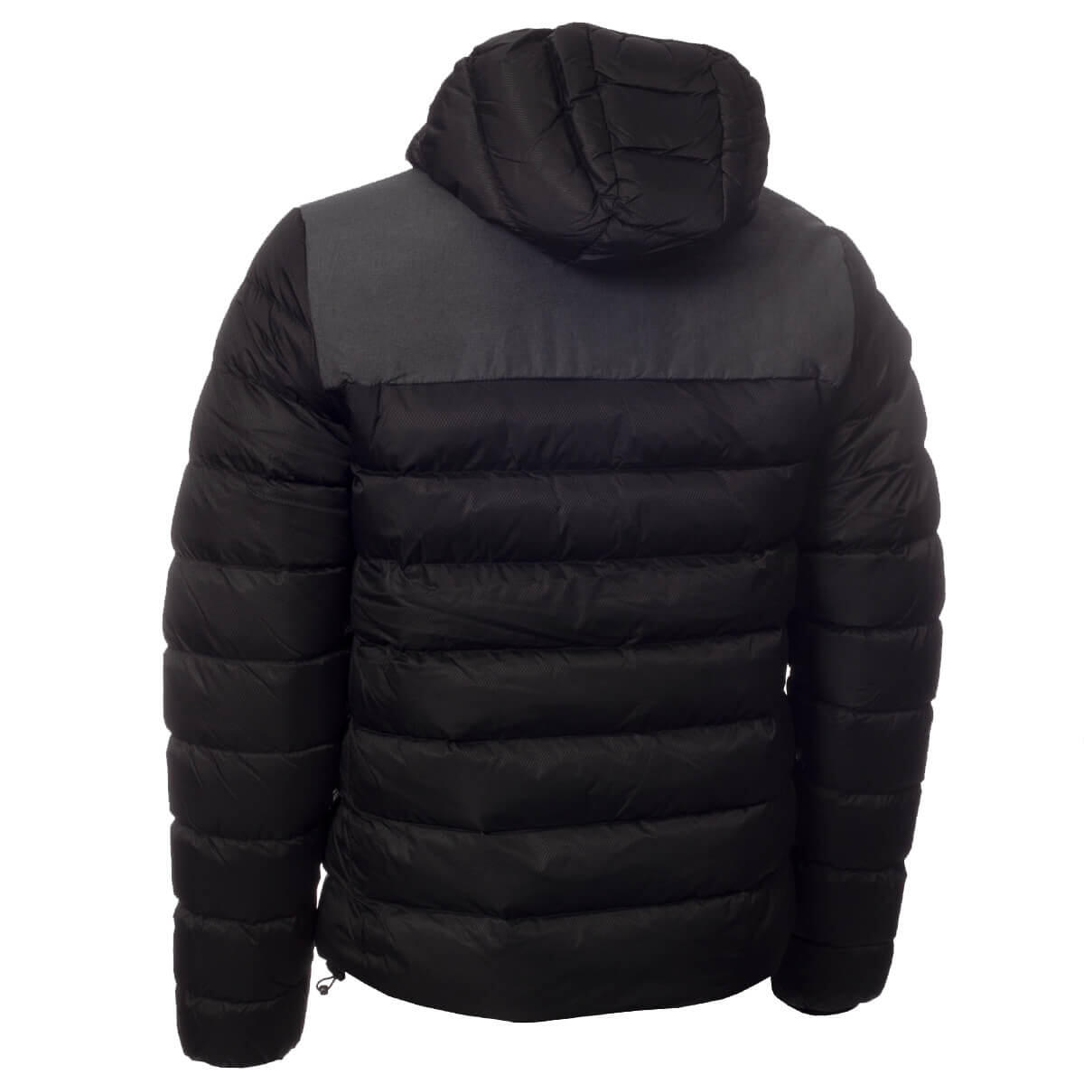 Calvin Klein Mens Padded Jacket - Black/Charcoal - XXL 2/3