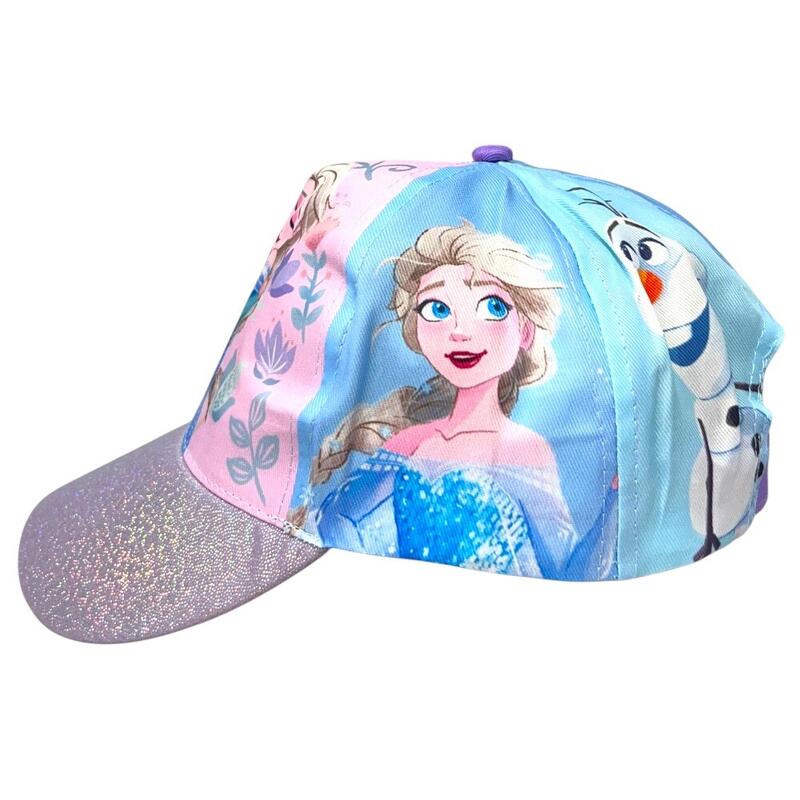 Sapca tip baseball, pentru fete,mov, marimea 54 cm, So Fun, Frozen