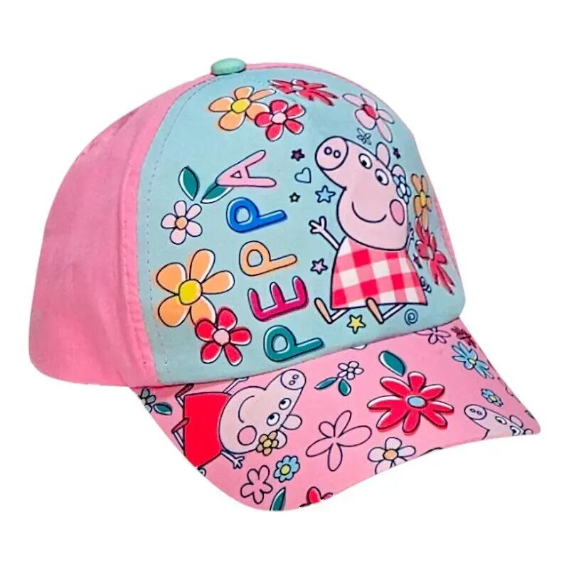 Sapca pentru fetite, roz, marimea 53 cm, Peppa Pig 3/3