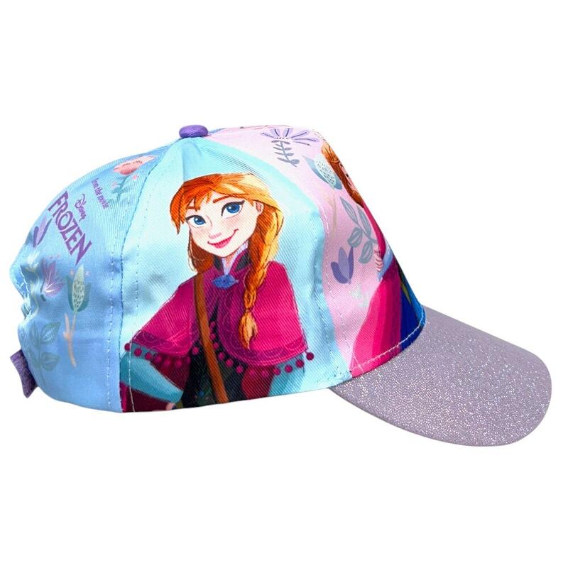 Sapca tip baseball, pentru fete,mov, marimea 54 cm, So Fun, Frozen