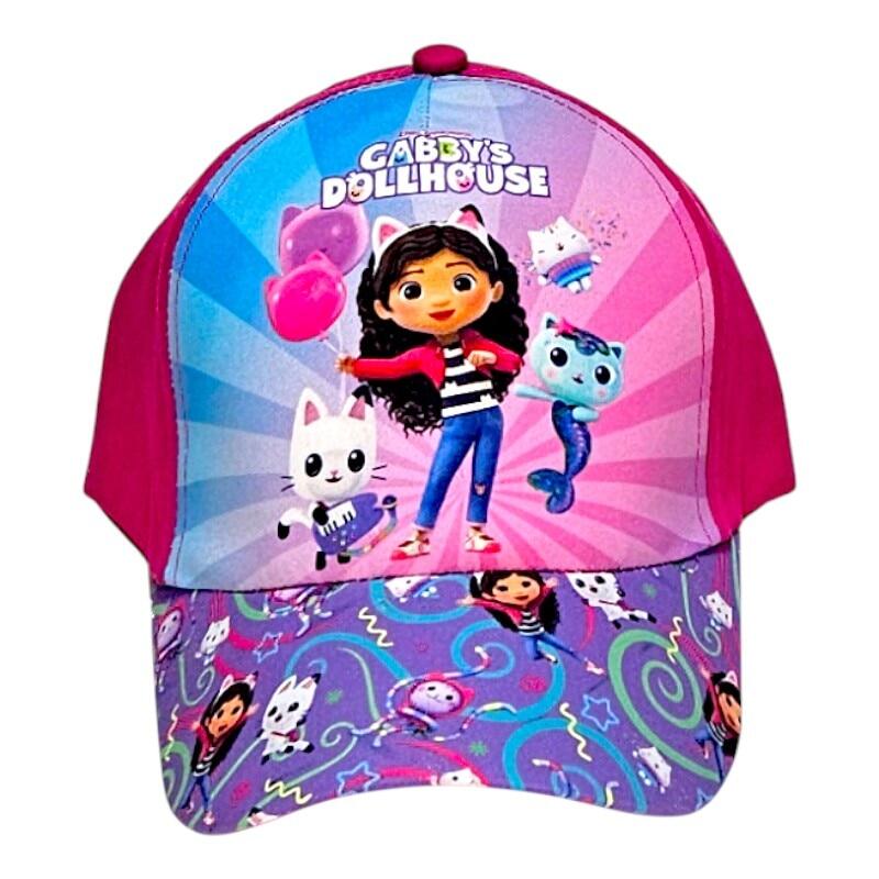 Sapca pentru fetite, roz marimea 54 cm, Friends, Gabby's Dollhouse