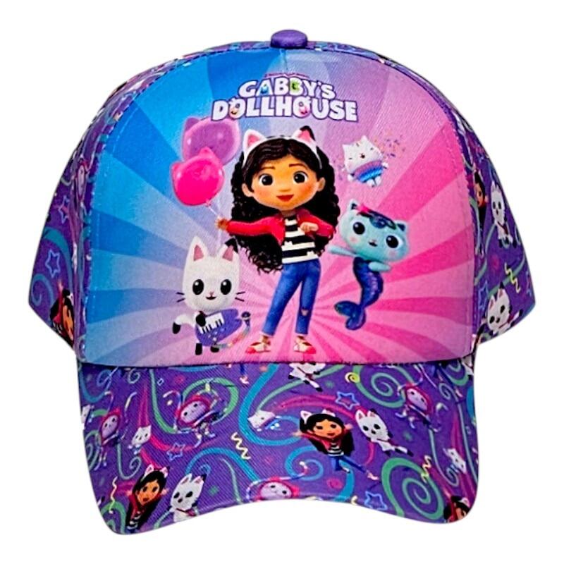 Sapca pentru fetite, mov marimea 54 cm, Team, Gabby's Dollhouse