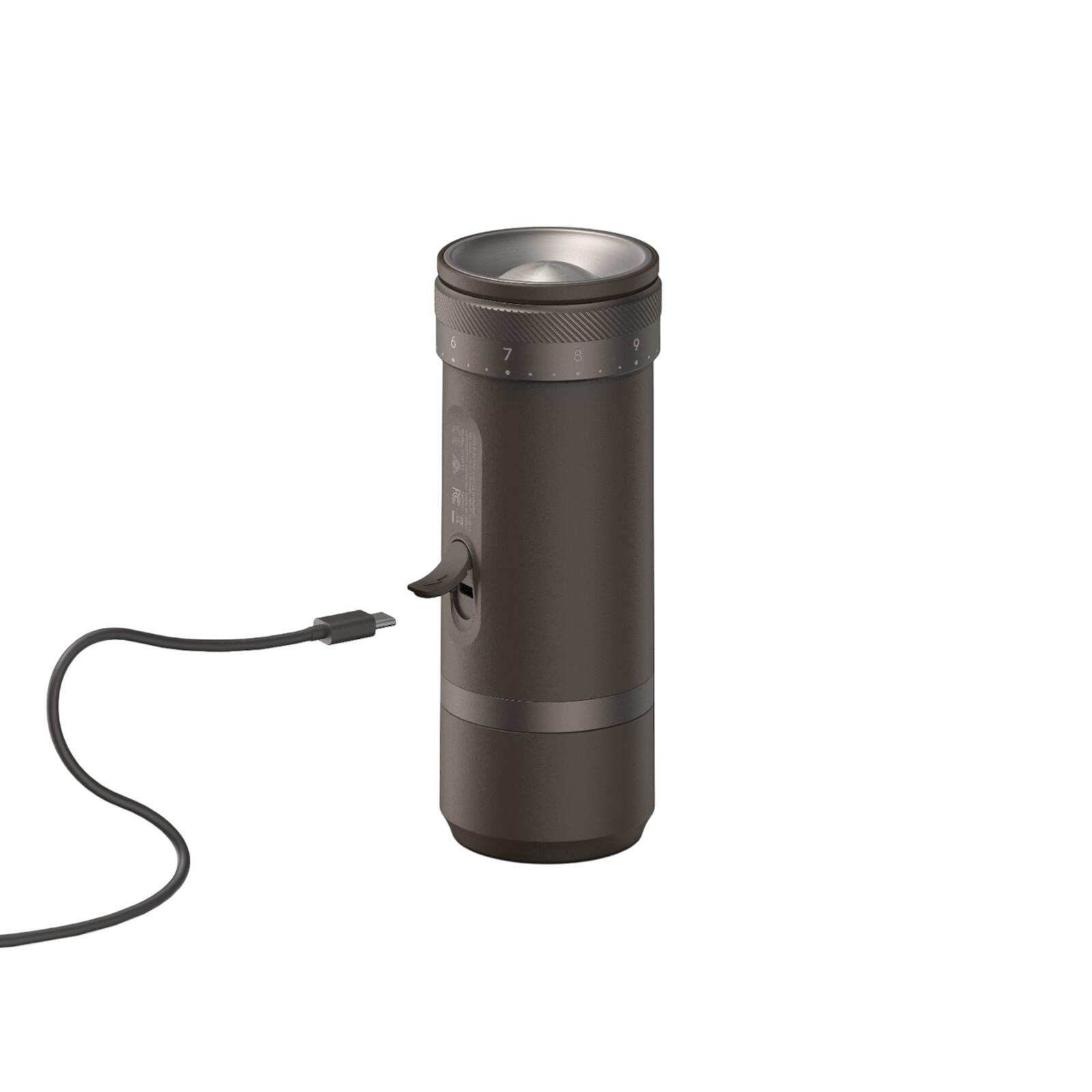 Fino Tragbare elektrische Kaffeemühle – Bohnenmühle – Tundrabraun 3/7