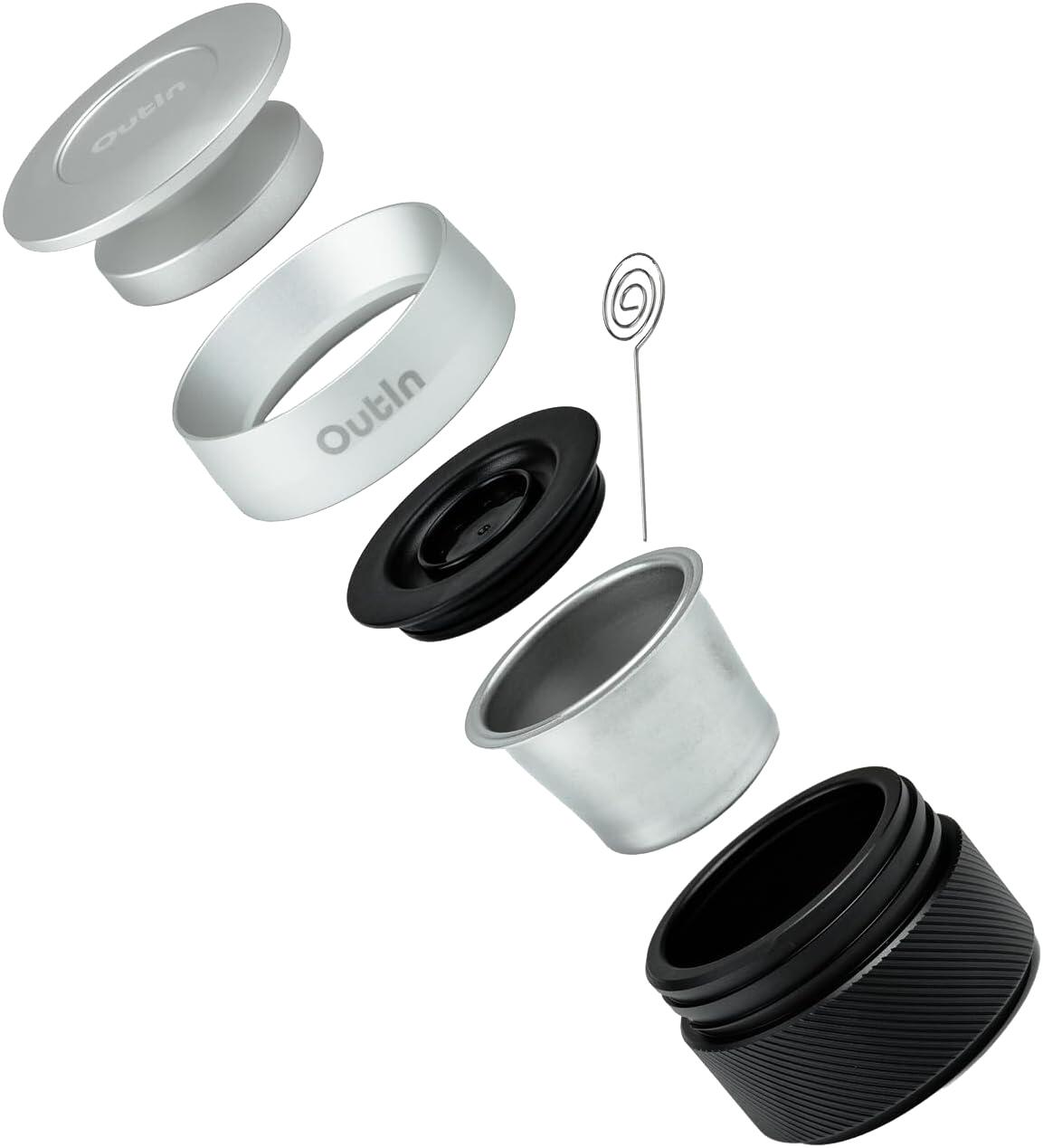 Nano Basket Plus - Tabuleiro de filtro duplo para café expresso 2/9
