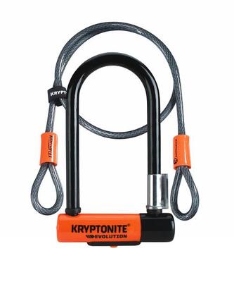 Kryptonite evolution mini-7 fietsslot met kabel art2